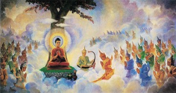  Buddhism Oil Painting - The Jade Turtle Records CK Buddhism